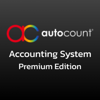 AutoCount Accounting System - Premium Edition (โปรแกรมบัญชีสำหรับธุรกิจ รุ่นสูงสุด รองรับฐานข้อมูล 5 บริษัท มีแพ็กเสริมภาษาไทย รองรับยื่นภาษีออนไลน์)