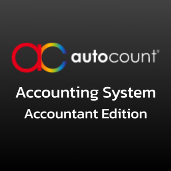 AutoCount Accounting System - Accountant Edition (โปรแกรมบัญชีสำหรับธุรกิจ รุ่นสำหรับสำนักงานบัญชี รองรับฐานข้อมูลไม่จำกัดจำนวนบริษัท สามารถซื้อแพ็กเสริมภาษาไทย ยื่นภาษีออนไลน์)