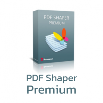 PDF Shaper Premium (โปรแกรมจัดการไฟล์ PDF ครบวงจร แปลงไฟล์เอกสารเป็นภาพได้)