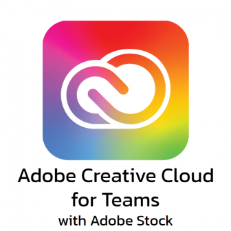Adobe Creative Cloud for Team with Adobe Stock (ซื้อ Adobe Creative Cloud ของแท้ราคาถูก)