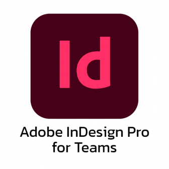 Adobe InDesign Pro for Teams (โปรแกรมออกแบบสื่อสิ่งพิมพ์ หนังสือ นิตยสาร อีบุ๊ก รุ่นโปร)