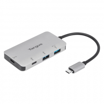 Targus USB-C Multi-Port HUB with 100W Power Delivery (อุปกรณ์เพิ่มช่อง USB 4 ช่อง รองรับชาร์จเร็ว 100 วัตต์)