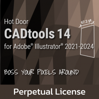 CADtools 14 - Perpetual License (โปรแกรมปลั๊กอินสำหรับงานเขียนแบบวิศวกรรมด้วย โปรแกรม Adobe Illustrator ลิขสิทธิ์ซื้อขาด)