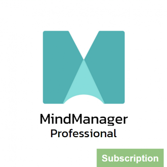 Mindjet MindManager Professional - Subscription License (โปรแกรมทำ Mind Map สร้างแผนผังความคิด จัดการโครงการ รุ่นโปร ลิขสิทธิ์จ่ายรายปี)