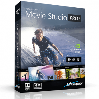 Ashampoo Movie Studio Pro 3 (โปรแกรมตัดต่อวิดีโอ รองรับวิดีโอความละเอียดสูงระดับ 4K)