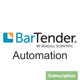 BarTender Automation - Subscription License (โปรแกรมพิมพ์ฉลาก บาร์โค้ด ป้าย RFID และการ์ด รุ่นระบบพิมพ์อัตโนมัติ ลิขสิทธิ์จ่ายรายปี)