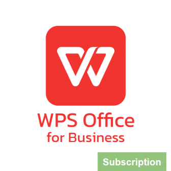 WPS Office for Business - Subscription License (ชุดโปรแกรมเอกสาร WPS Office ลิขสิทธิ์ถูกต้องตามกฎหมาย ราคาถูก รุ่นระดับสูง จ่ายรายปี 1 ผู้ใช้งาน)