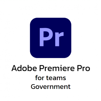 Adobe Premiere Pro for Teams Government (โปรแกรมตัดต่อวิดีโอระดับมืออาชีพ สำหรับหน่วยงานราชการ)