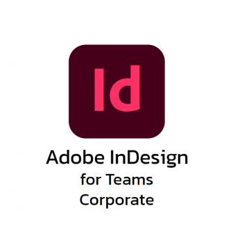 Adobe InDesign for Teams Corporate (โปรแกรมออกแบบสื่อสิ่งพิมพ์ หนังสือ นิตยสาร อีบุ๊ก)