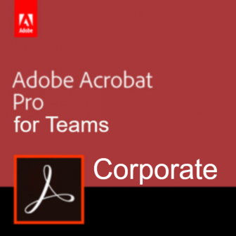 Adobe Acrobat Pro for Teams Corporate (โปรแกรมจัดการเอกสาร และแปลงไฟล์ PDF รุ่นโปร มีระบบจัดการลายเซ็นอิเล็กทรอนิกส์)