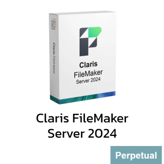 Claris FileMaker Server 2024 for Teams - Perpetual License (โปรแกรมโฮสต์แอปพลิเคชันและฐานข้อมูล สำหรับใช้ในองค์กรหลายคน ลิขสิทธิ์ซื้อขาด)