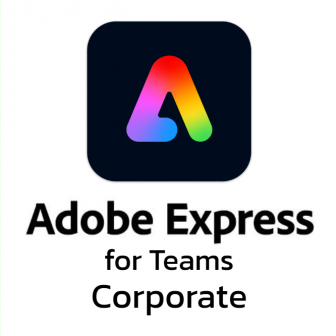 Adobe Express for Teams Corporate (โปรแกรมสร้างงานภาพ ภาพโพสต์ วิดีโอ และสื่อกราฟิกทุกรูปแบบได้อย่างง่ายดาย สวยงาม อย่างมืออาชีพ)