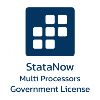 StataNow/MP 19 Government License (โปรแกรมสถิติ วิเคราะห์ข้อมูลทางสถิติ จัดการข้อมูล งานวิจัย รุ่นหลายแกนประมวลผล สำหรับหน่วยงานราชการ)